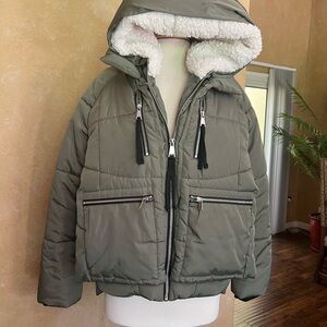 7 for all Mankind green jacket